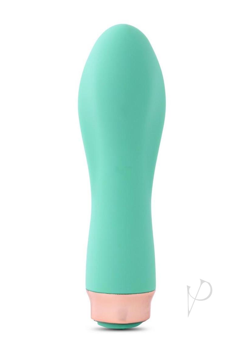 Nu Sensuelle Lynx Rechargeable Silicone Bullet with Nitro Motor - Tiffany Blue