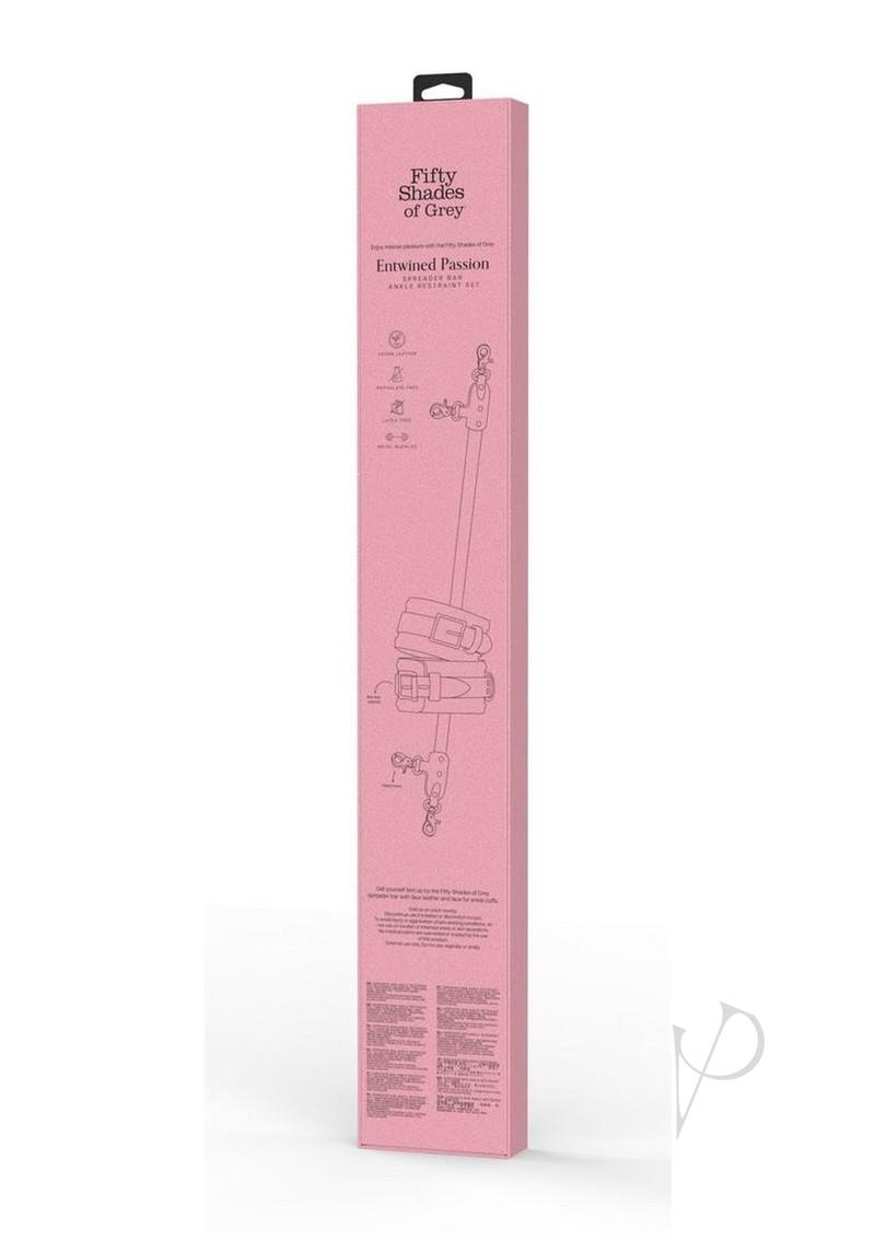 Fifty Shades of Grey Entwined Passion Spreader Bar - Purple