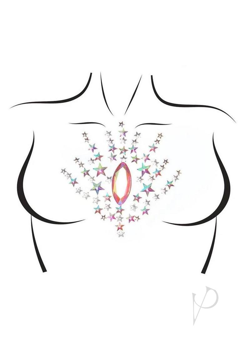 Leg Avenue Juniper Body Jewels Sticker - Multicolor