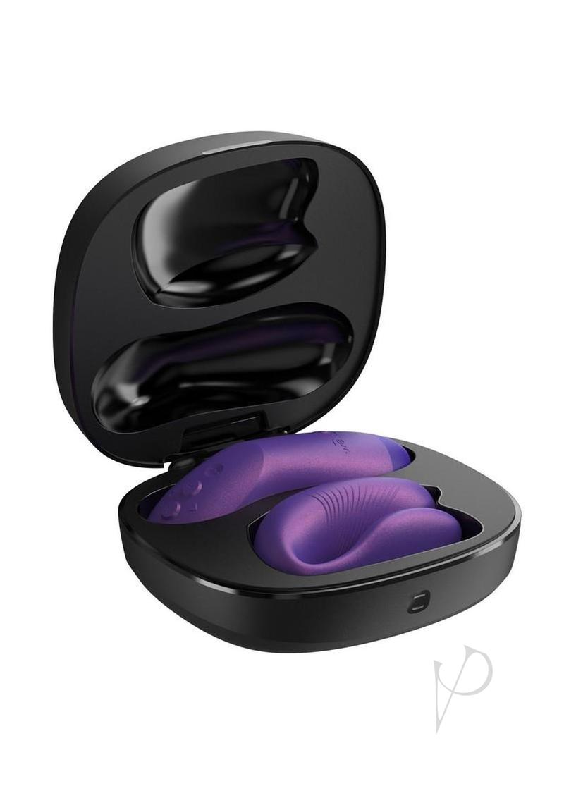 We-Vibe Chorus Rechargeable Silicone Couples Vibrator with Remote Control - Cosmic Purple