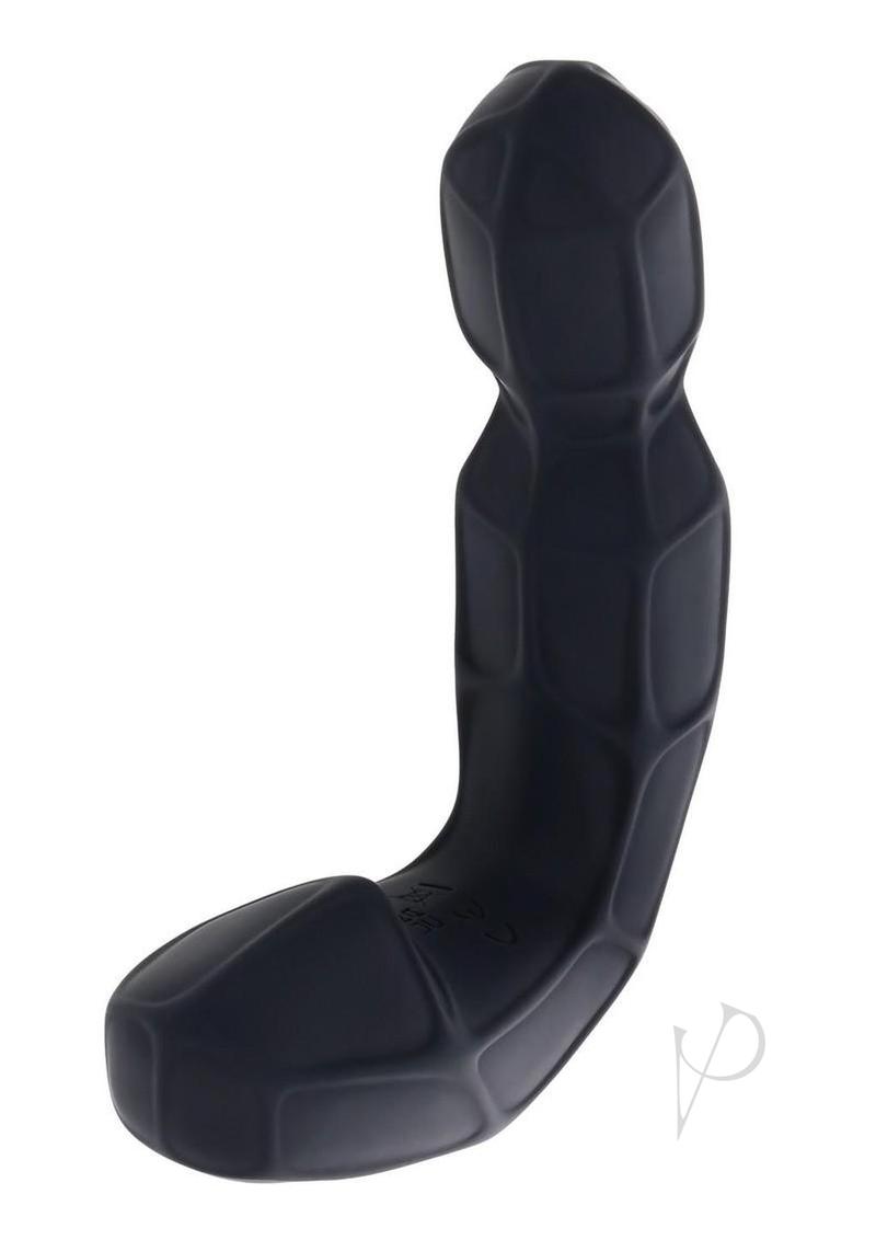 Zero Tolerance Mr. Prostate Rechargeable Silicone Vibrator with Remote - Black
