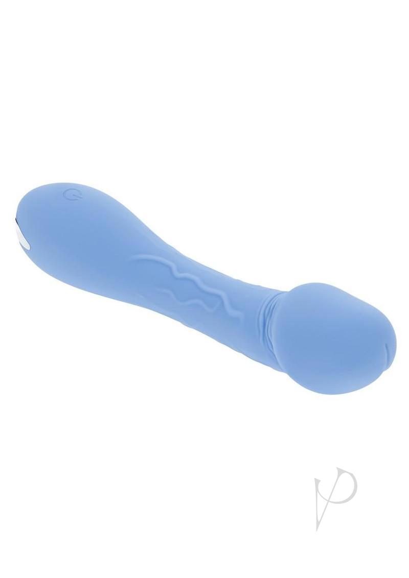 Selopa Dainty Dick Rechargeable Silicone Vibrating Dildo - Blue