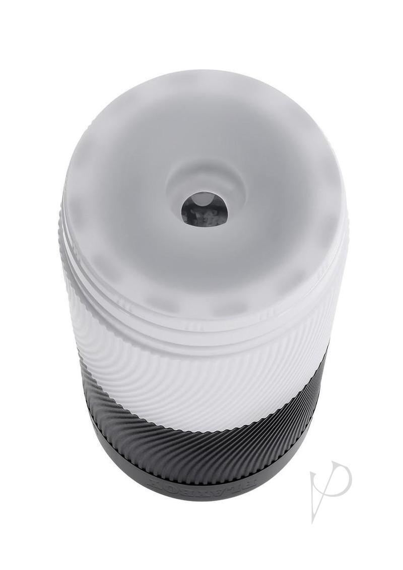 Playboy Twisted Double Side Stroker - Black/White