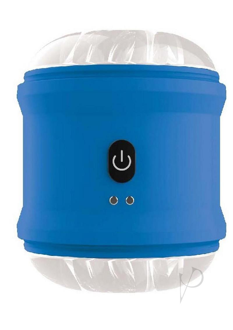The Royal Masturbator Cylinder Rechargeable - Blue