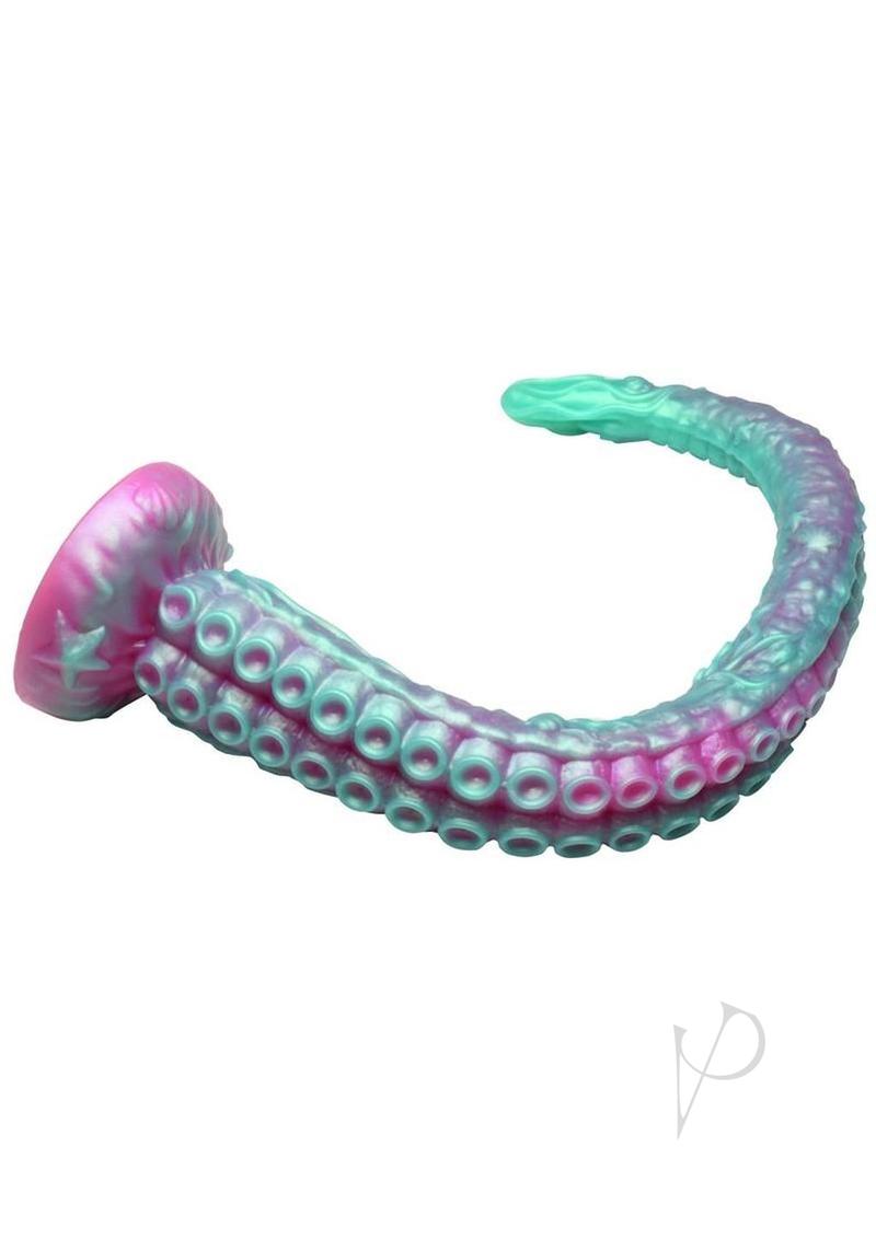 Creature Cocks Tenta Harness with Silicone Dildo - Multicolor