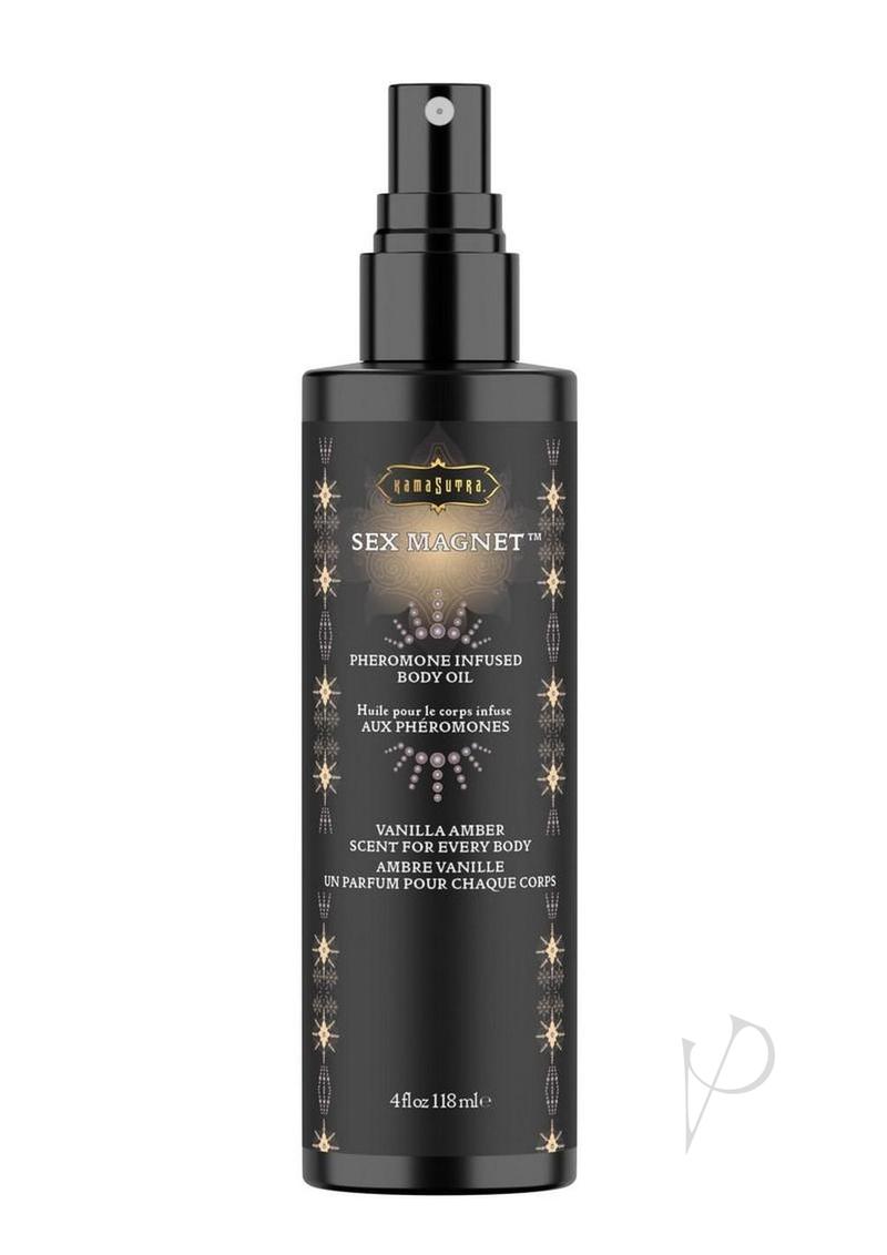 Sex Magnet Pheromone Body Oil Spray 4oz - Vanilla Amber