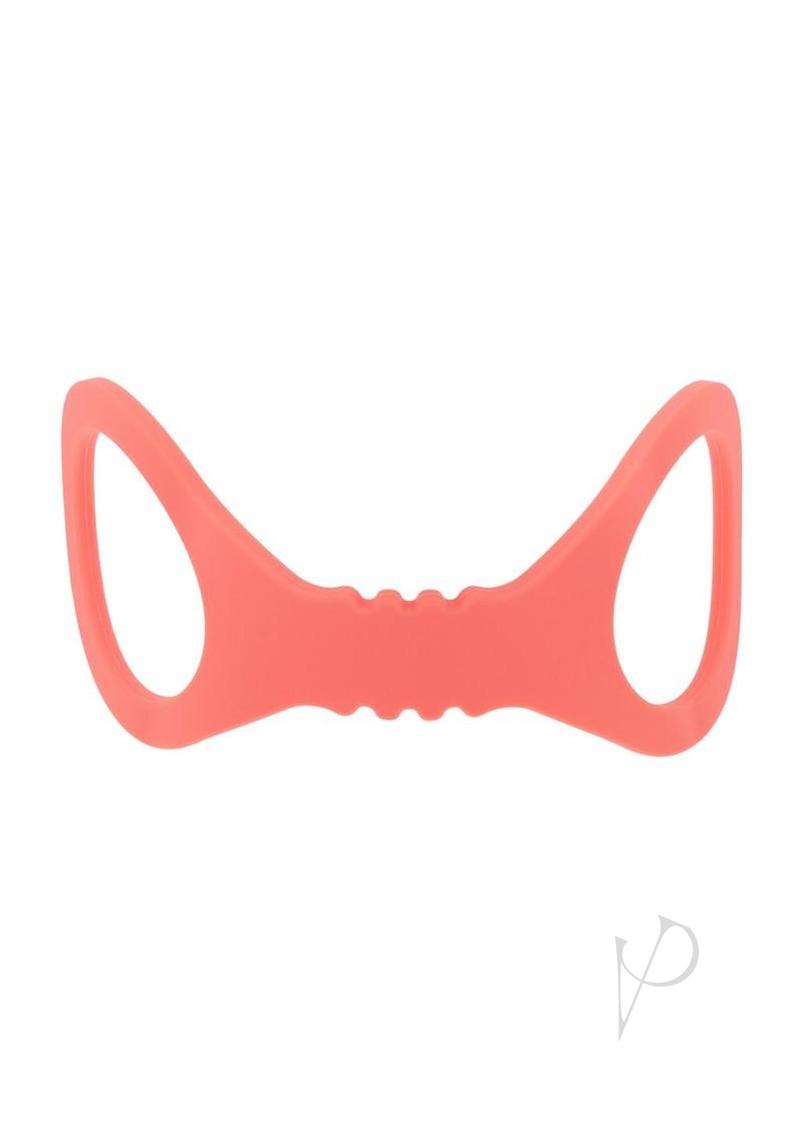 Sex and Mischief Peaches N CreaMe Silicone Cuffs - Small - Orange