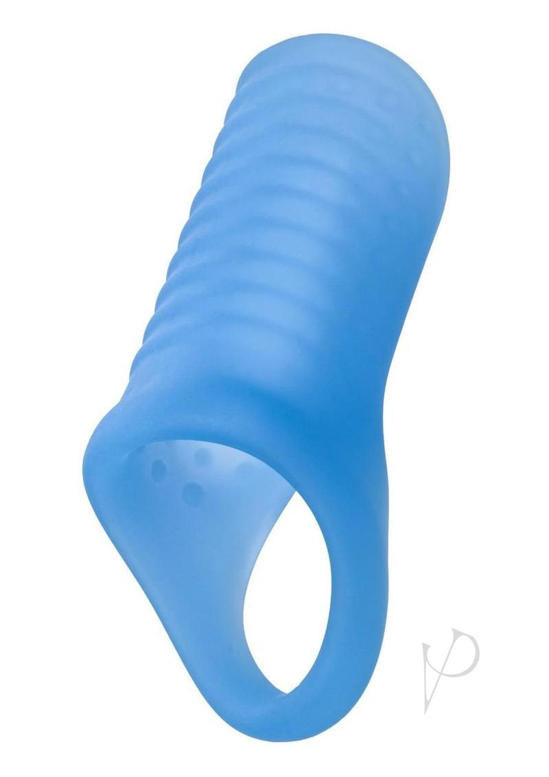 Basic Essentials Liquid Silicone Pleasure Enhancer - Blue