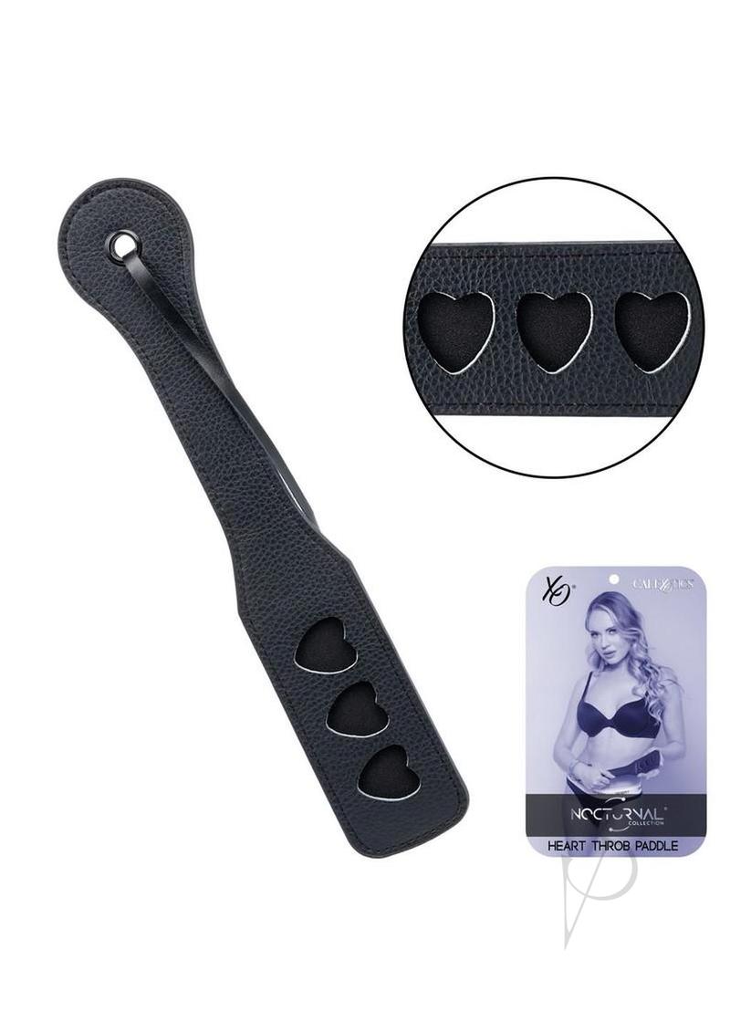 Nocturnal Collection Heart Throb Paddle - Black
