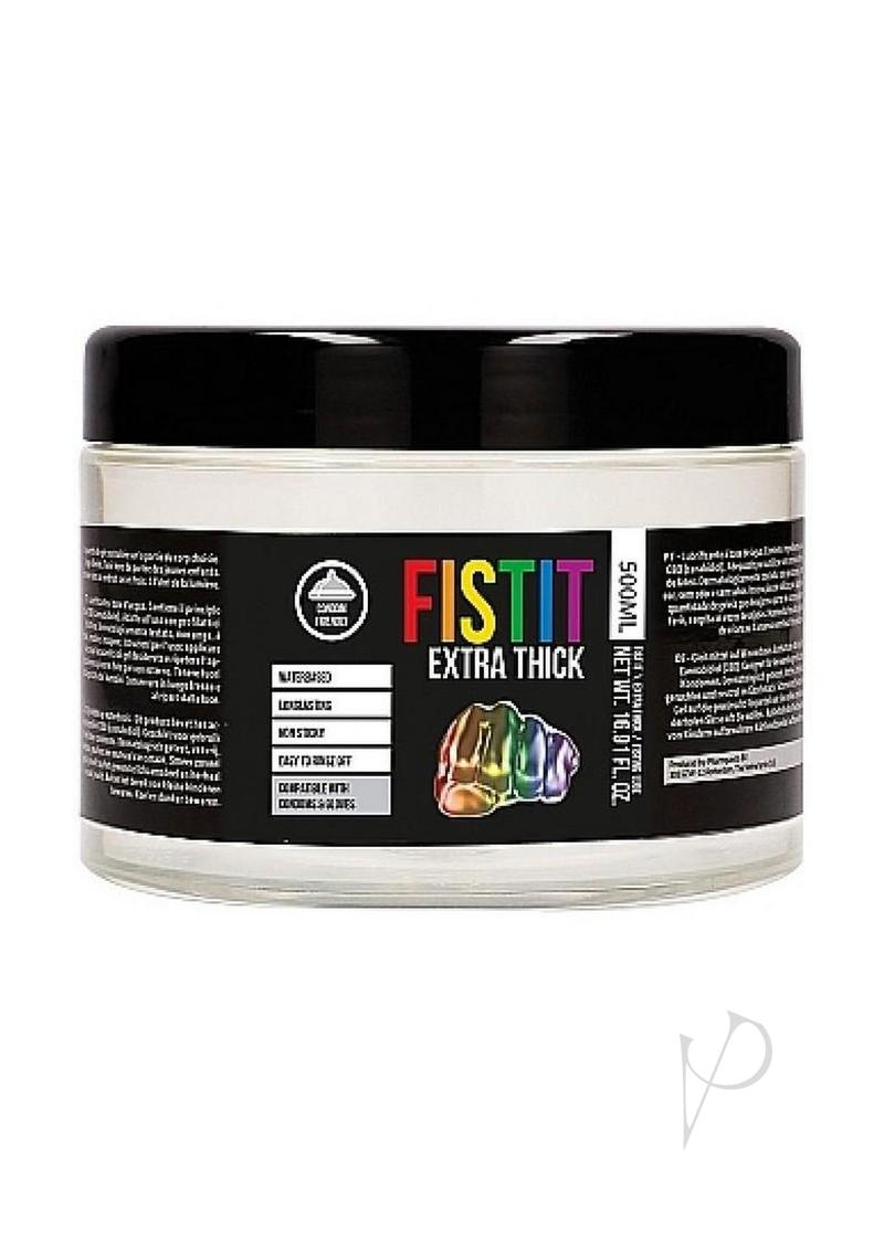 Fist It Extra Thick Rainbow Water Based Lubricant 500ml/16.9oz