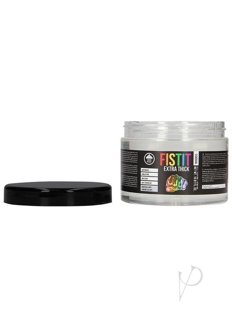 Fist It Extra Thick Rainbow Water Based Lubricant 500ml/16.9oz