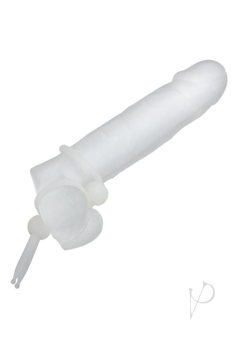 Alpha Liquid Silicone Dual Lasso - White