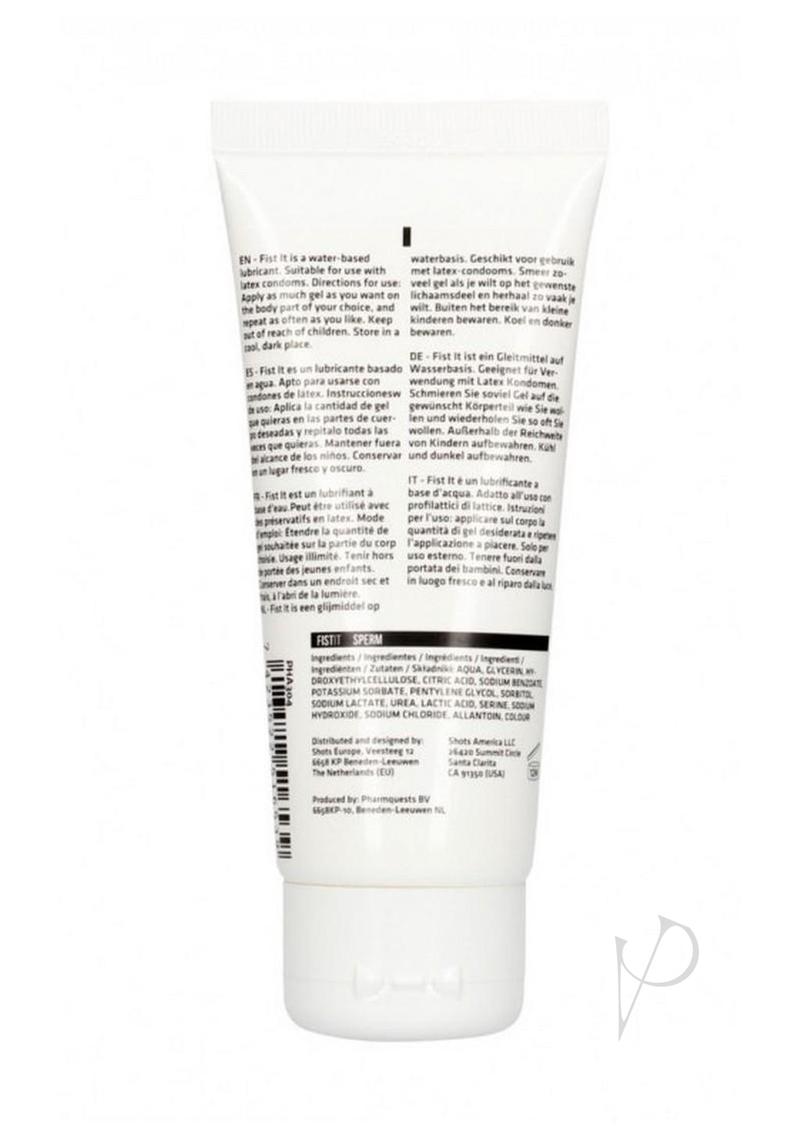 Fist It Sperm Water Based Lubricant 100ml/3.4oz