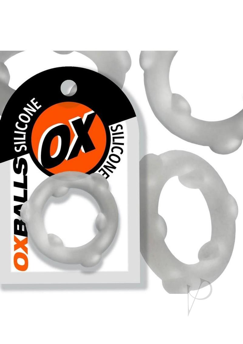 Oxballs Spinner Single Silicone Cock Ring - Vapor