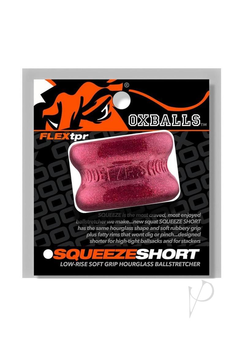 Oxballs Squeeze Short Ballstretcher - Cherry Lips