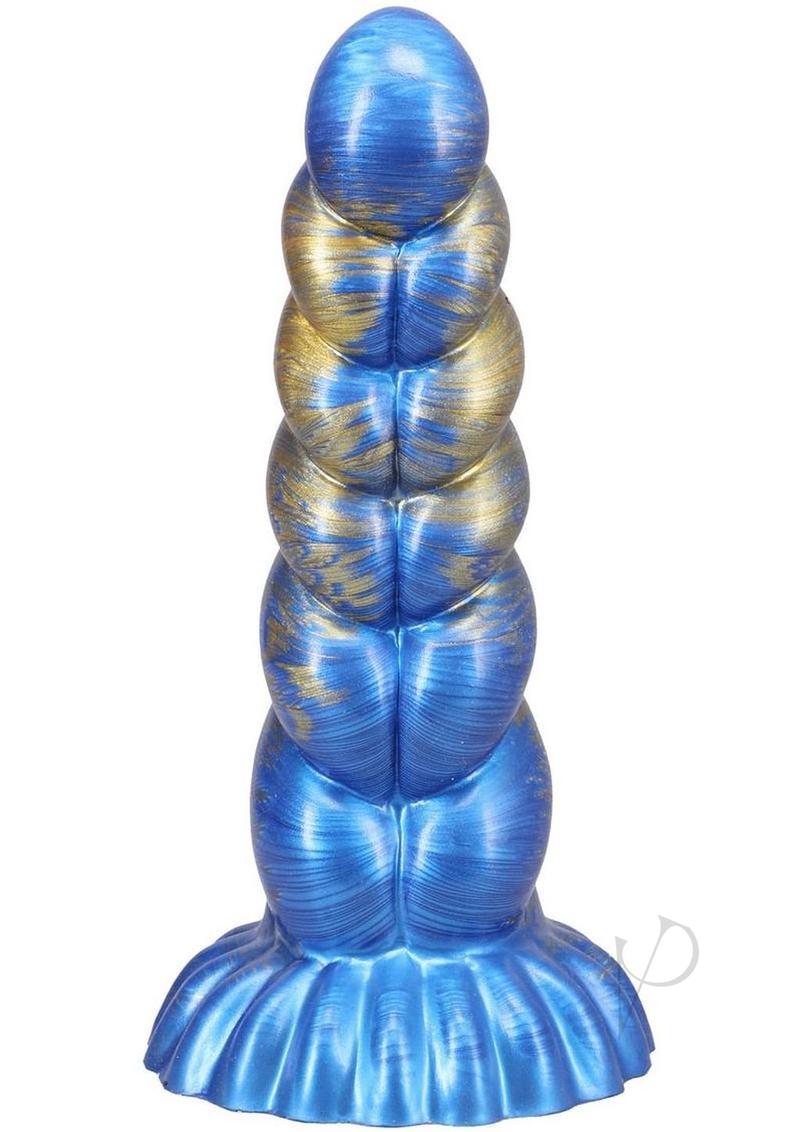 Vac-U-Lock Fantasy Fuckers Outer Rim Silicone Dildo - Blue