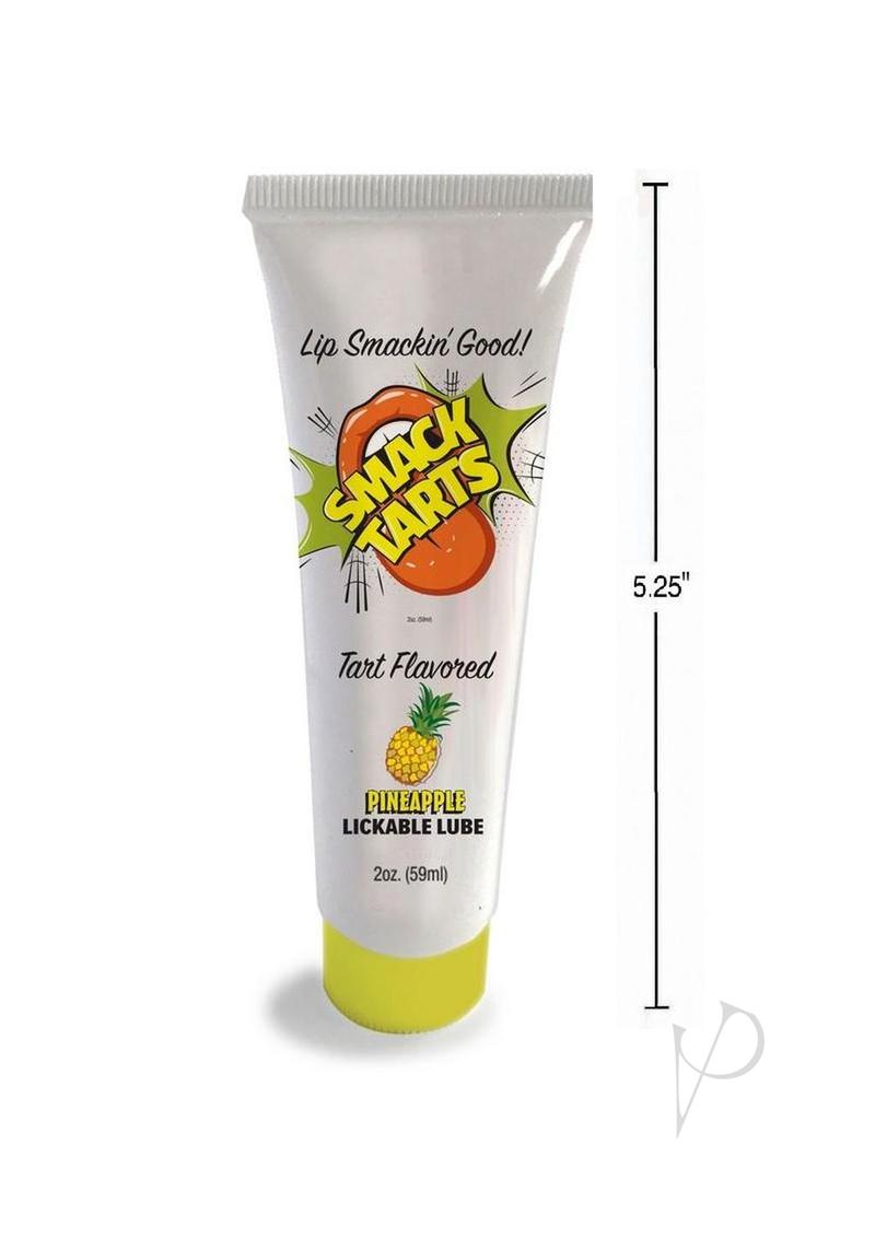 Smack Tarts Lickable Lube 2oz - Sour Pineapple