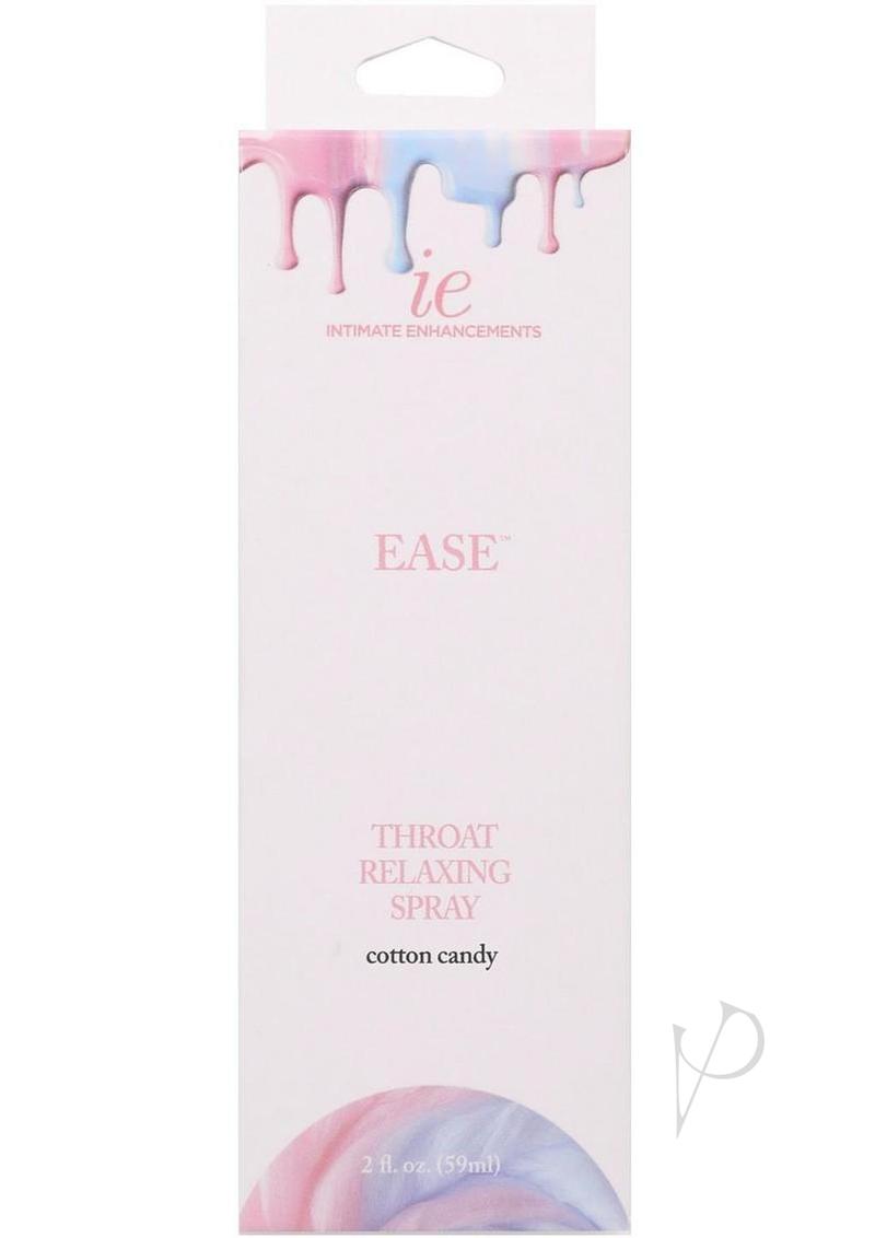 Intimate Enhancements Ease Throat Relaxing Spray 2oz - Cotton Candy