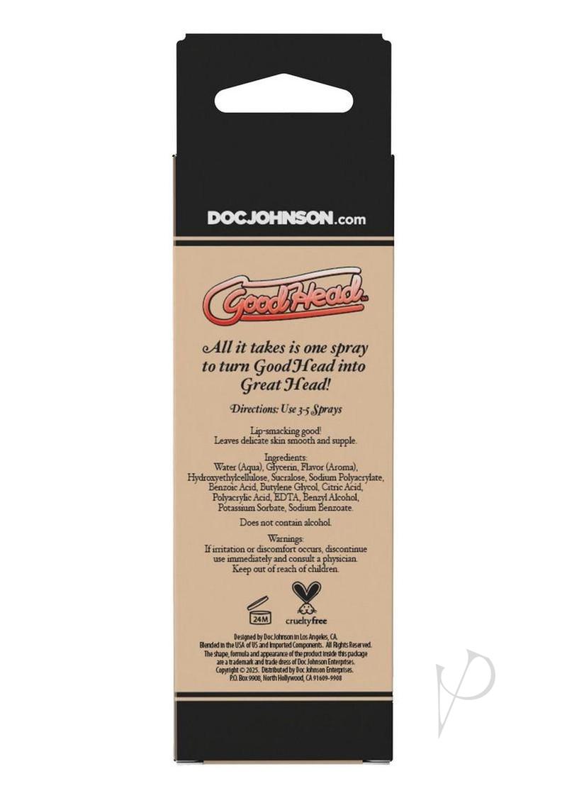 GoodHead Juicy Head Cocktails Dry Mouth Spray Boxed 2oz - Strawberries and Champagne