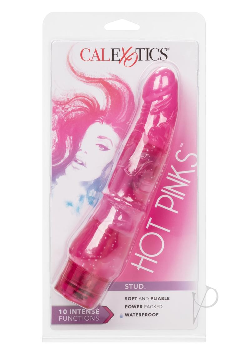 Hot Pinks Stud Vibrator - Pink 7
