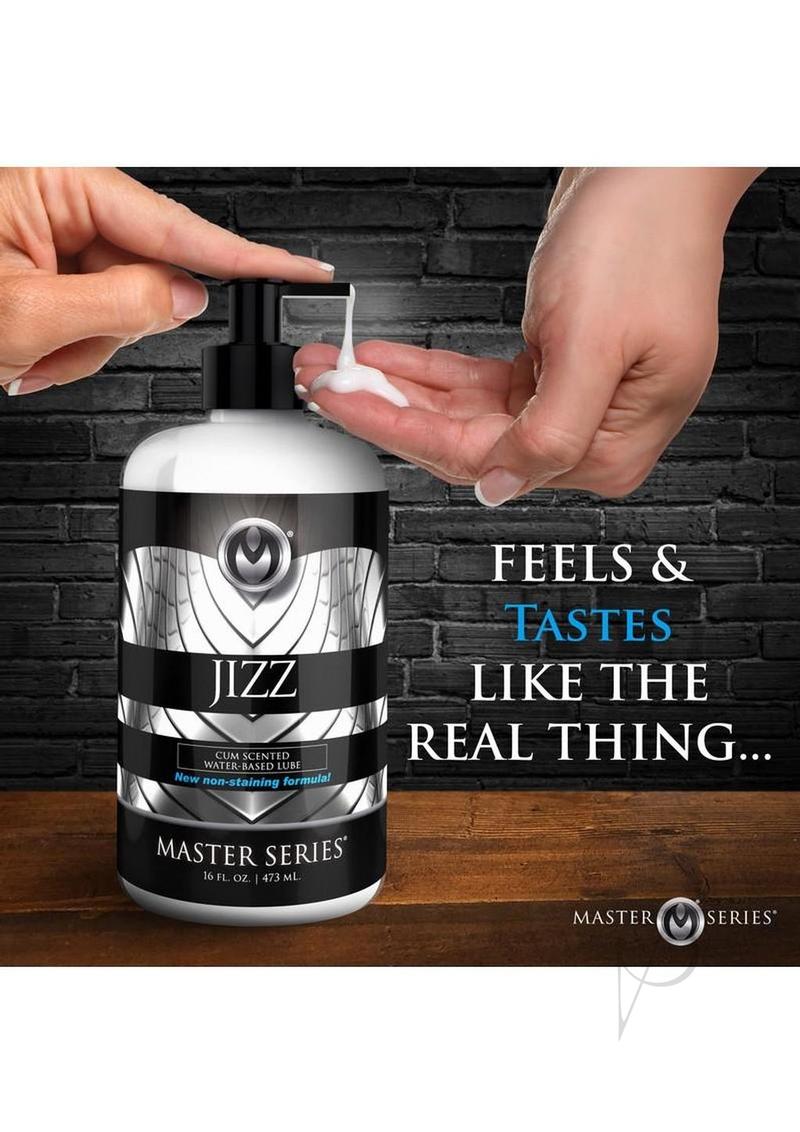 Master Series Jizz Cum Scented Water Based Lubricant 16oz