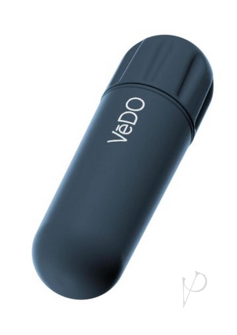 VeDo Nitro Rechargeable Silicone Bullet Vibrator 3.25in - Black