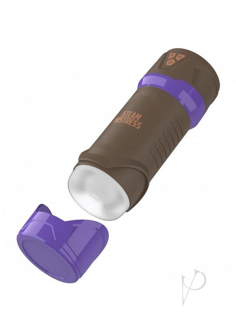 Masturs Misty Steam Mistress Rechargeable Multi Function Masturbator - Brown