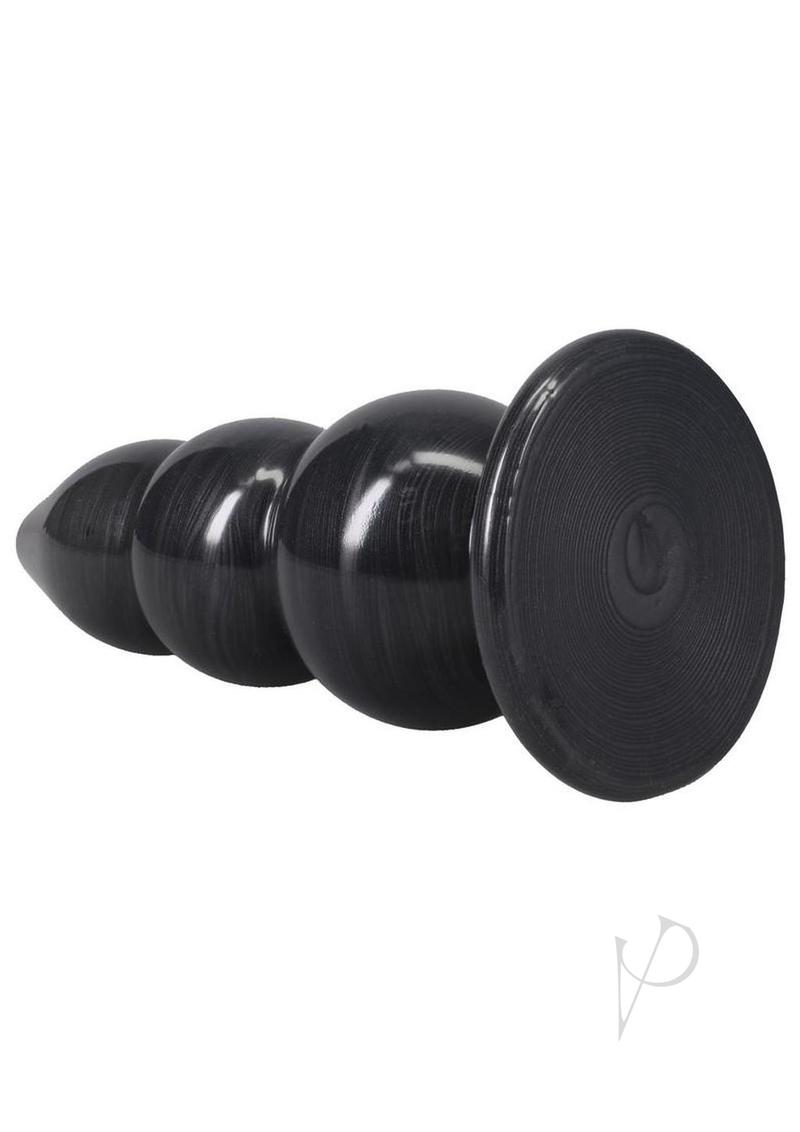 American Bombshell Triple Payload Anal Plug - Gun Metal