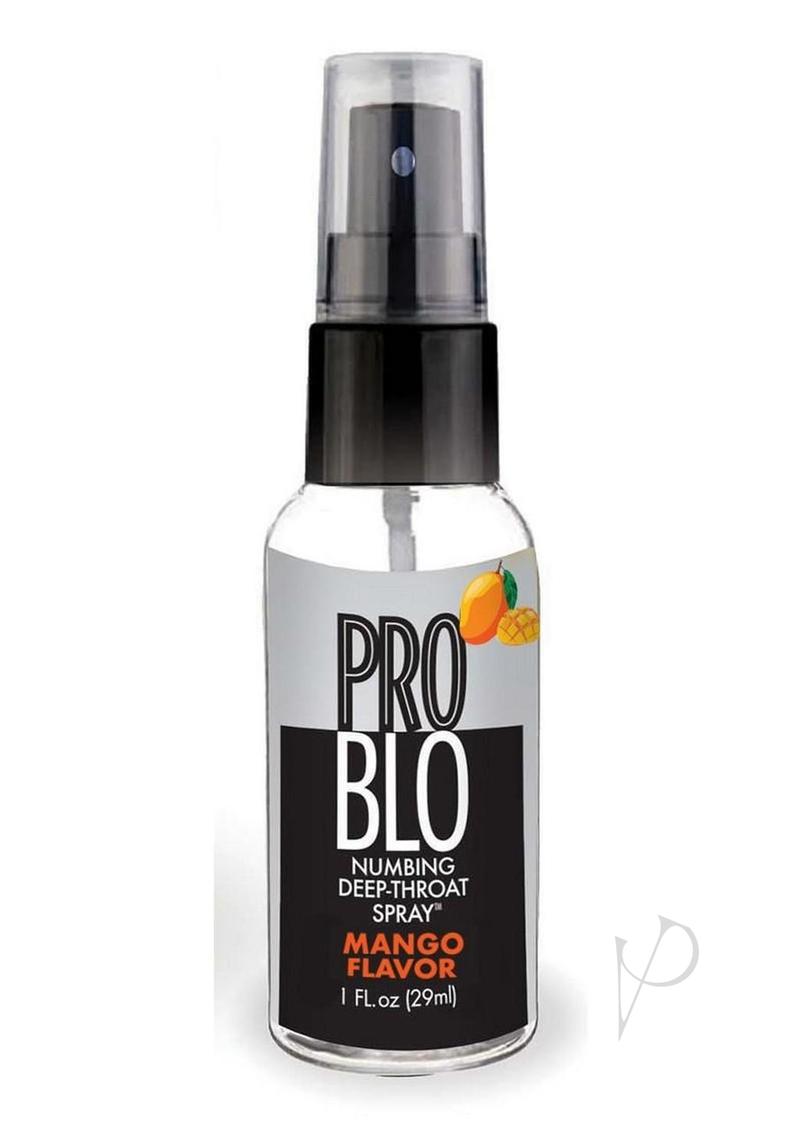 ProBlo Numbing Deep Throat Spray 1oz - Mango