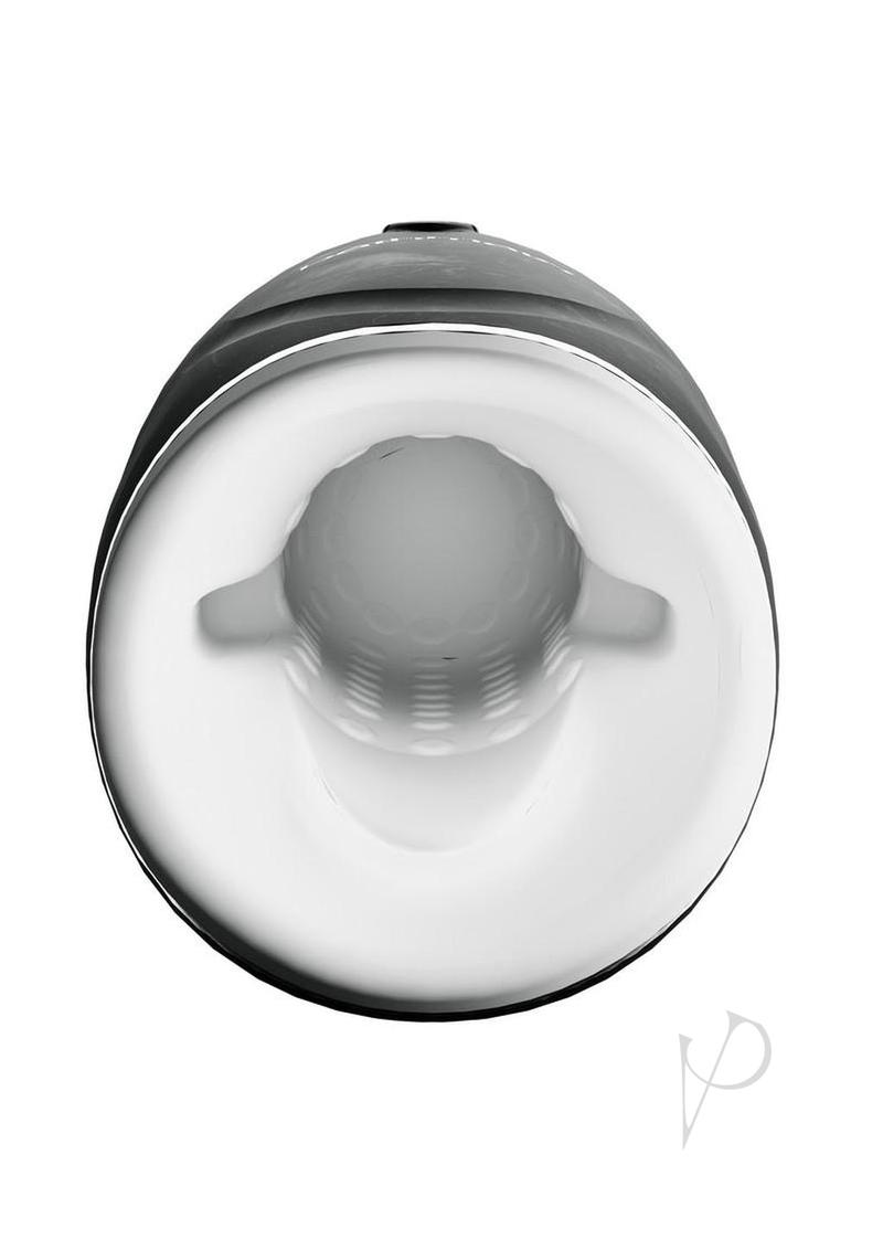Bathmate Edge Pro Silicone Rechargeable Stroker - Black/White