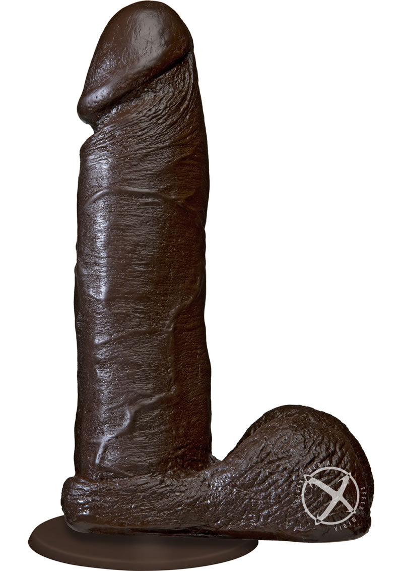 The Realistic Cock Dildo 6in - Black