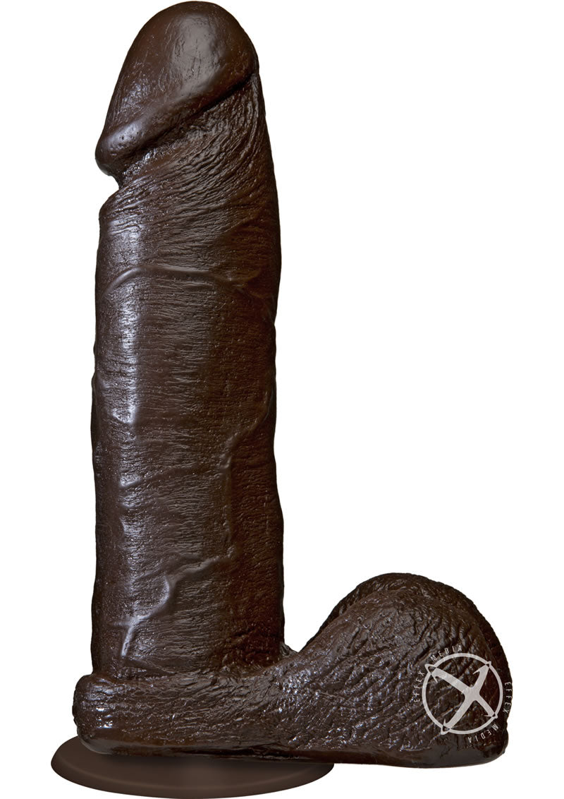 The Realistic Cock Dildo 8in - Black