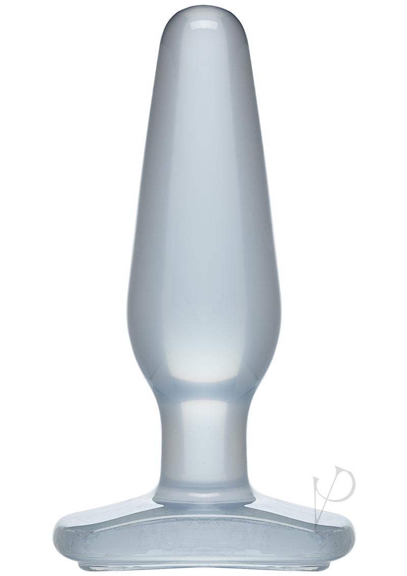 Crystal Jellies Butt Plug - Medium - Clear
