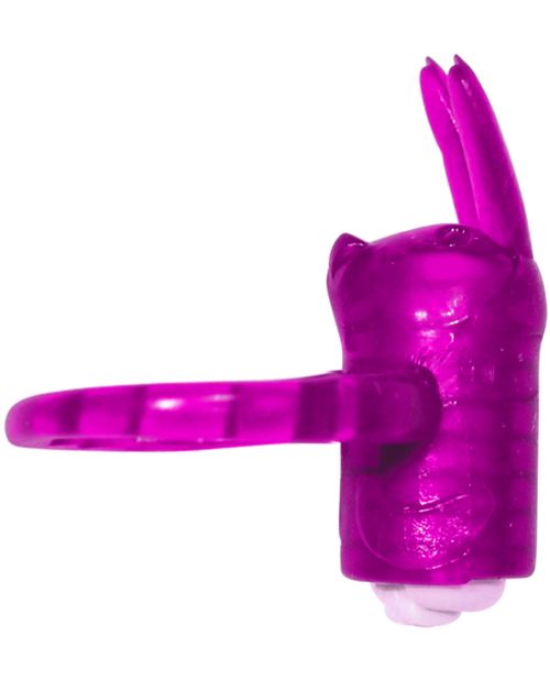 Horny Honey Bunny Vibro Cock Ring - Magenta