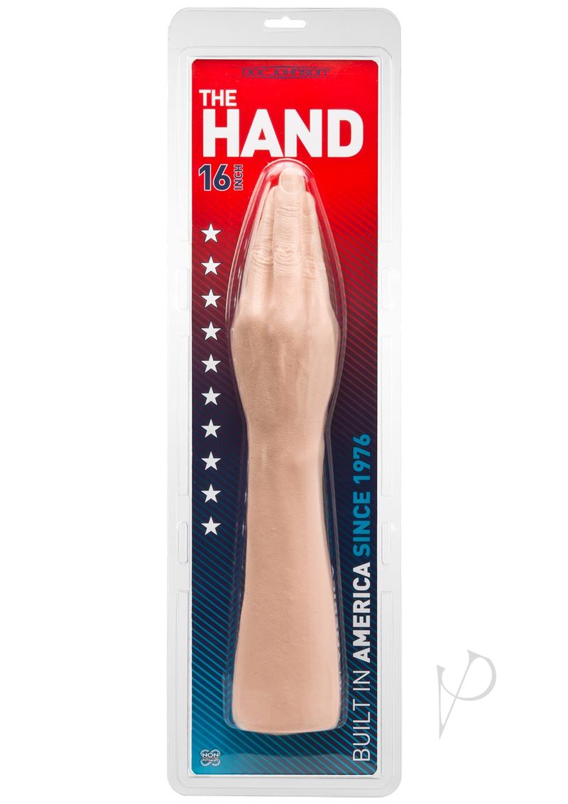 The Hand Dildo 16 in - Vanilla
