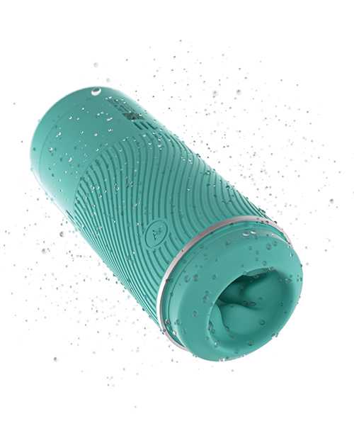 Arcwave Pow Silicone Dual End Stroker - Mint Teal