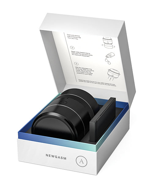 Arcwave Voy Silicone Dual End Adjustable Compact Stroker - Black/Grey