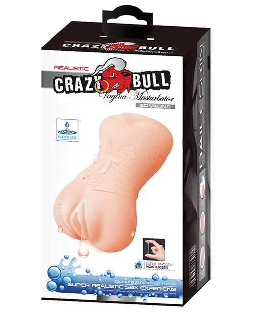Crazy Bull No Lube Masturbator Sleeve - Vagina