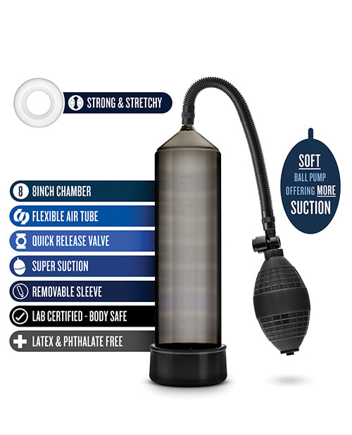 Performance VX101 Male Enhancement Pump 9.5in - Black