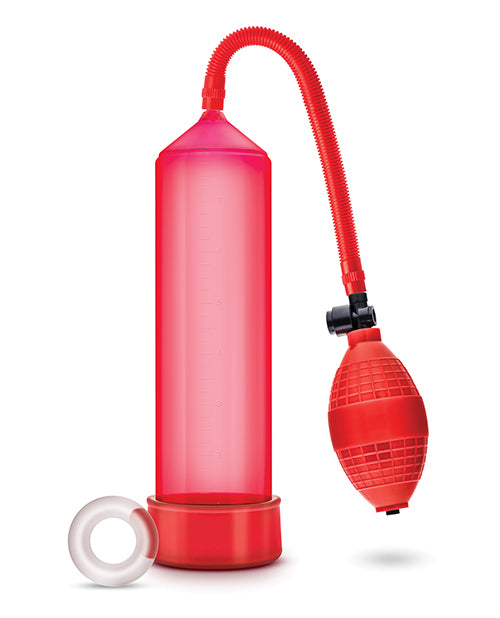 Performance VX101 Male Enhancement Penis Pump 9.5in - Red