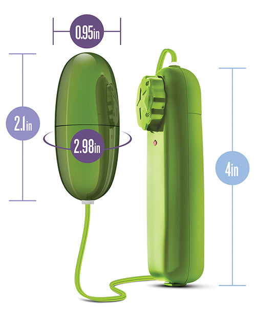 B Yours Power Bullet with Wired Remote Control - Lime
