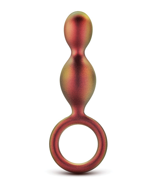 Anal Adventures Matrix Duo Loop Silicone Plug - Copper