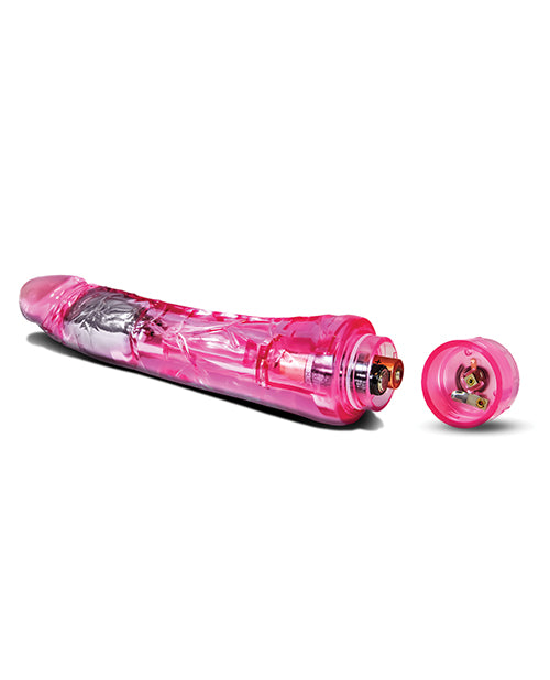 Naturally Yours Mambo Vibrating Dildo 9in - Pink