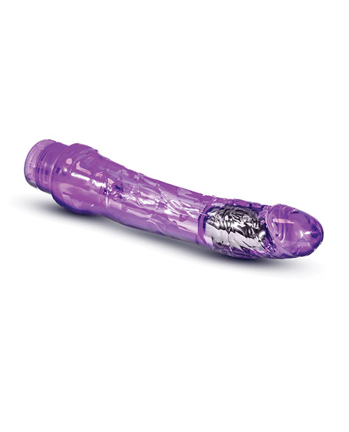 Naturally Yours Mambo Vibrating Dildo 9in - Purple