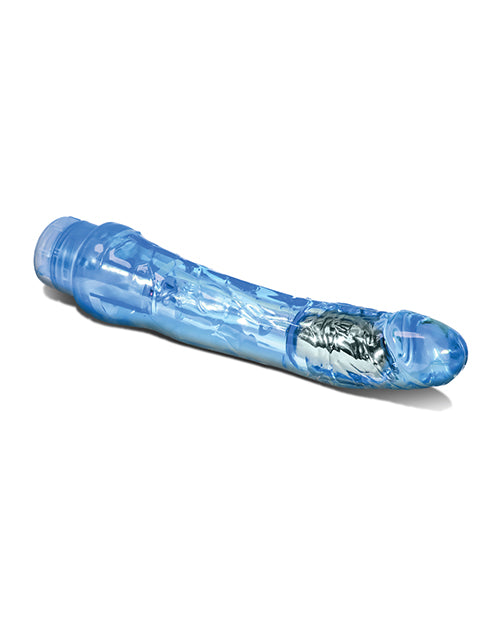Naturally Yours Mambo Vibrating Dildo 9in - Blue