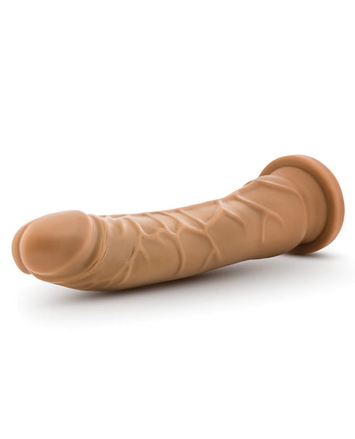Dr. Skin Silver Collection Realistic Cock Basic 8.5 Dildo 8.5in - Caramel