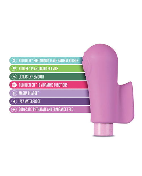 Gaia Eco Delight Rechargeable Plant Based Vibrator - Purple