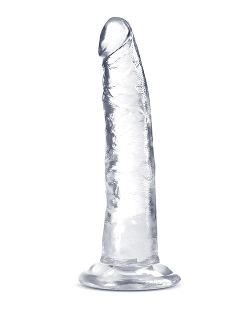 B Yours Plus Lust n` Thrust Realistic Dildo 7.5in - Clear