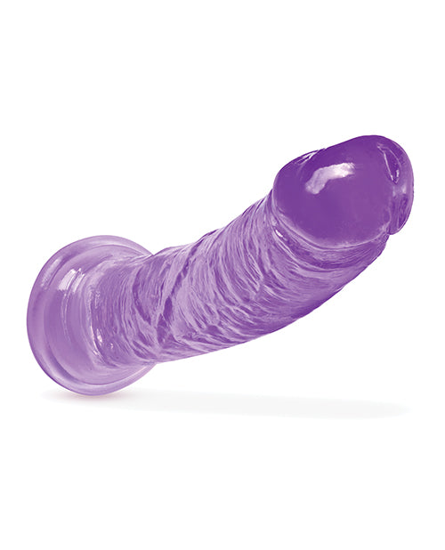 B Yours Plus Roar n` Ride Realistic Dildo 8in - Purple