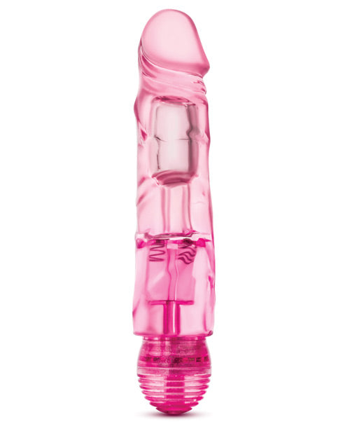 Naturally Yours The Little One Vibrating Dildo 6.7in - Pink